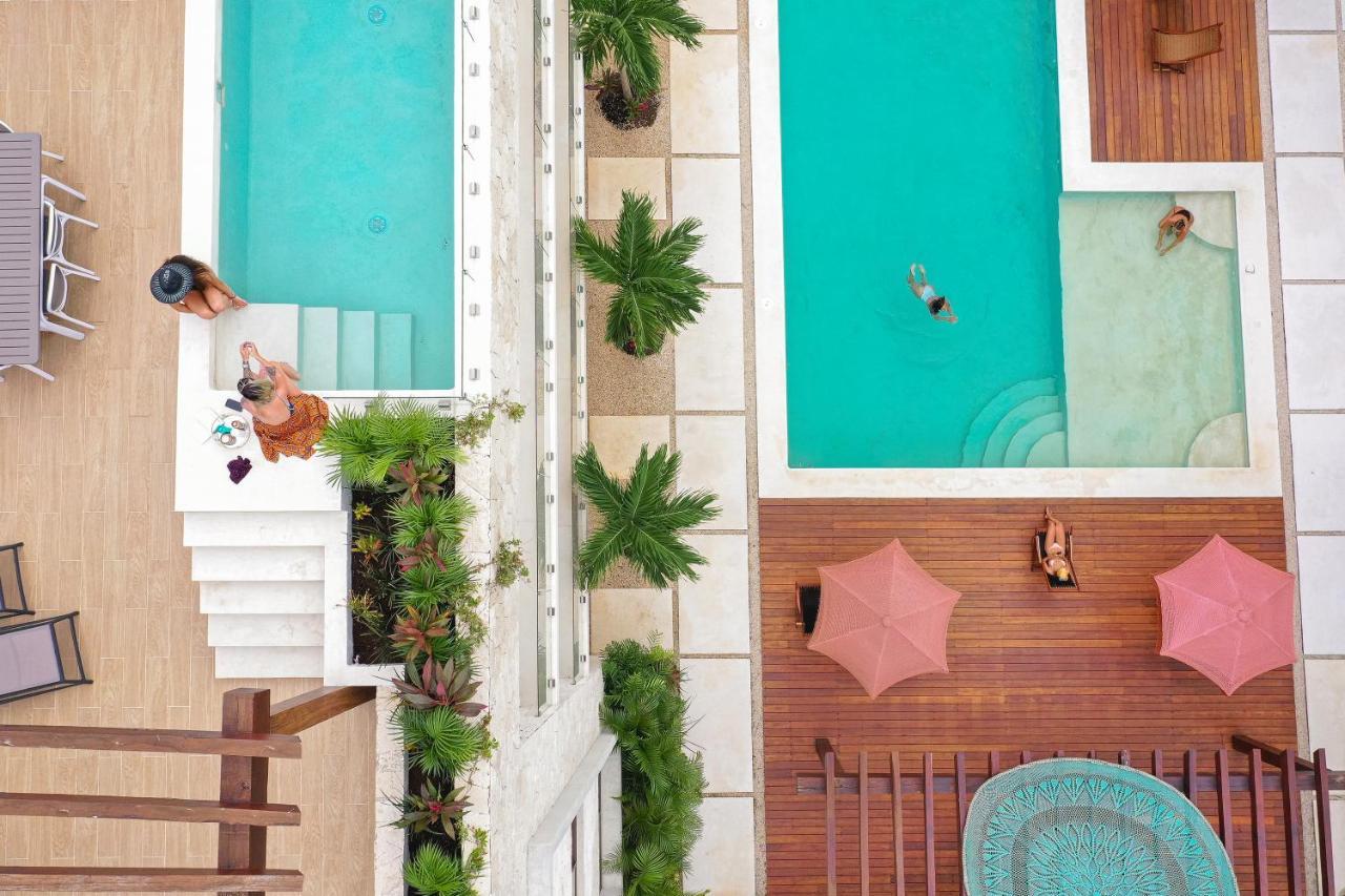 Apartment And Penthouse Blue Luxury Kukulkan トゥルム エクステリア 写真