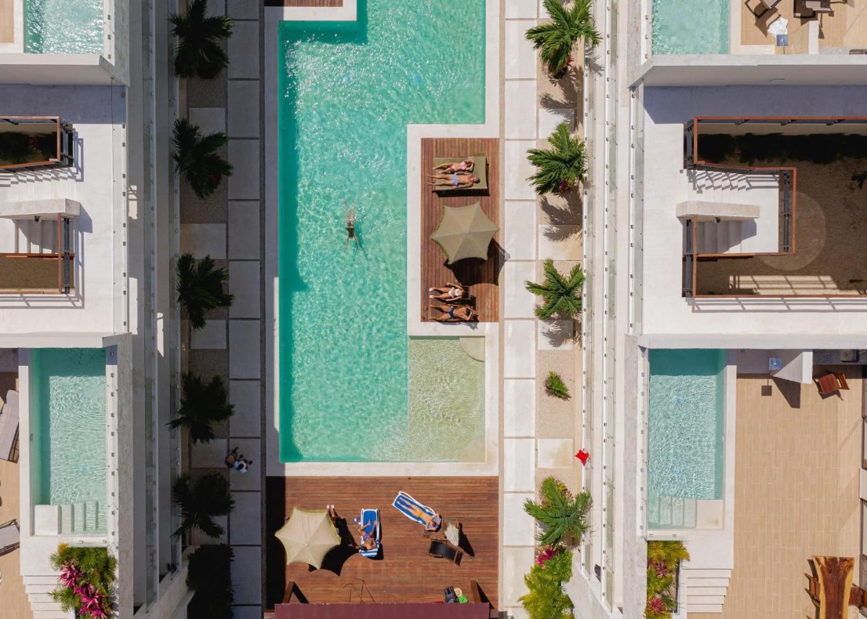 Apartment And Penthouse Blue Luxury Kukulkan トゥルム エクステリア 写真